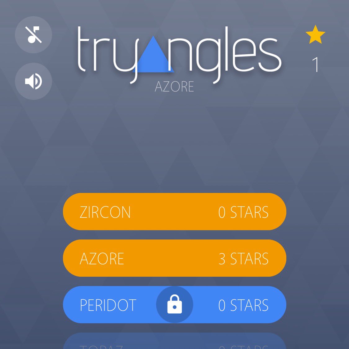 MadebyLeonApps's tweet photo. New update available on #android (coming soon to #ios) We've made TryAngles easier by allowing you to progress to the next zone without having to collect 3 stars on every level, unlocked zone 2 for you, and changed the undo button - click to undo, press and hold to reset. Enjoy! https://t.co/pJLMEgMGXw