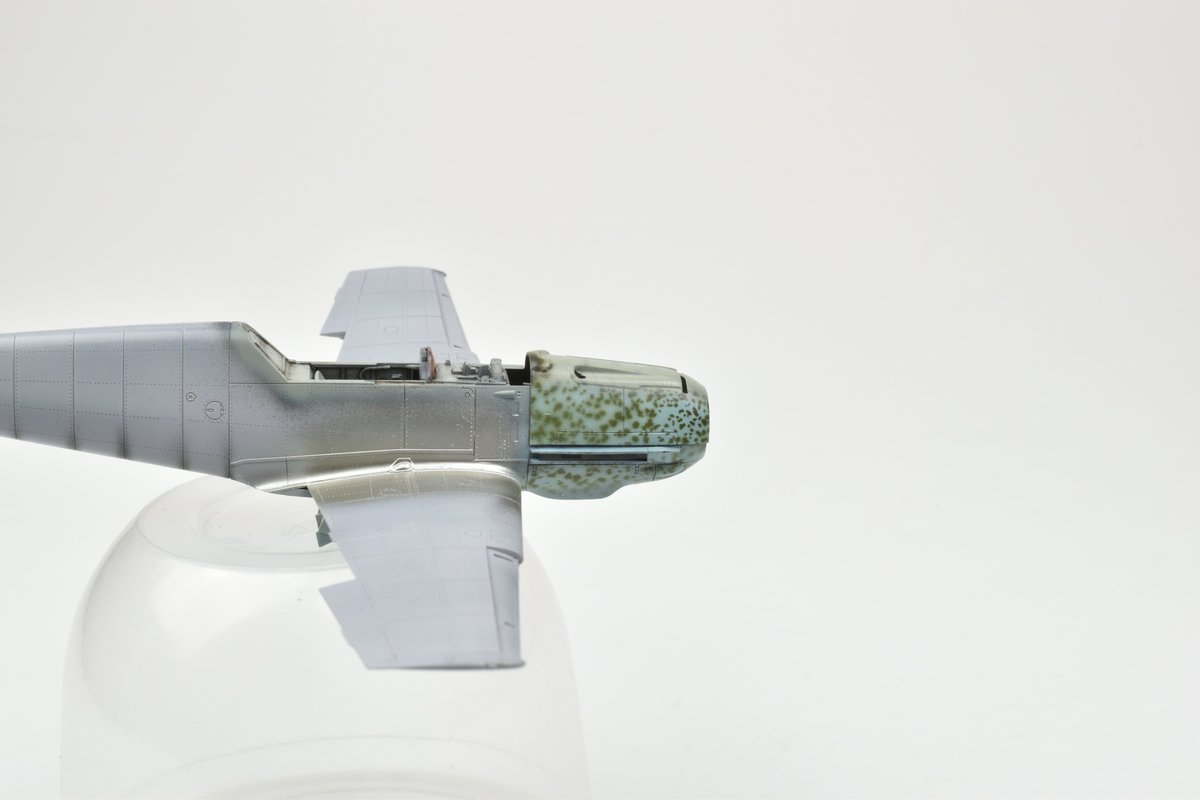 Jakub_Vilingr's tweet image. For better imagination of final view Helmut Wick´s Bf 109 E-4 and why I´ve used airbrush stencils from 77Propeller 😎