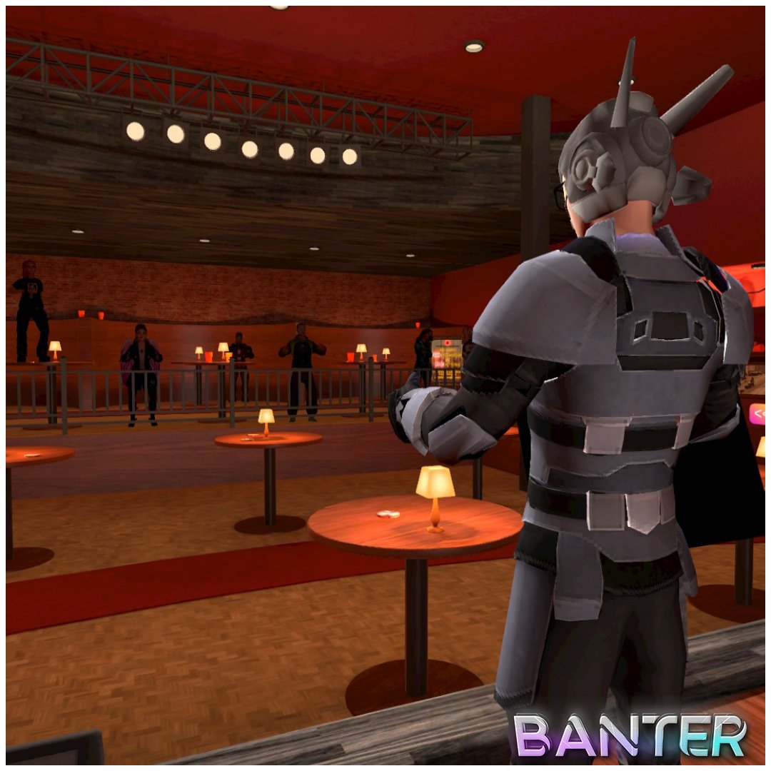 🎤Step into the spotlight at Center Stage! 🌟 Sing, share poetry, tell jokes, or just have fun with friends. Let’s make unforgettable memories! 🎶 
📅-Sunday at 12 pm PST
Download Banter VR!
zurl.co/2FY9
 #Sidequestvr #Bantervr #BanterEvent