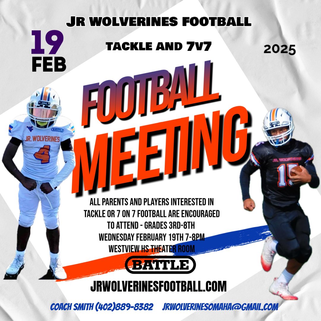 Jr Wolverines Football tweet media