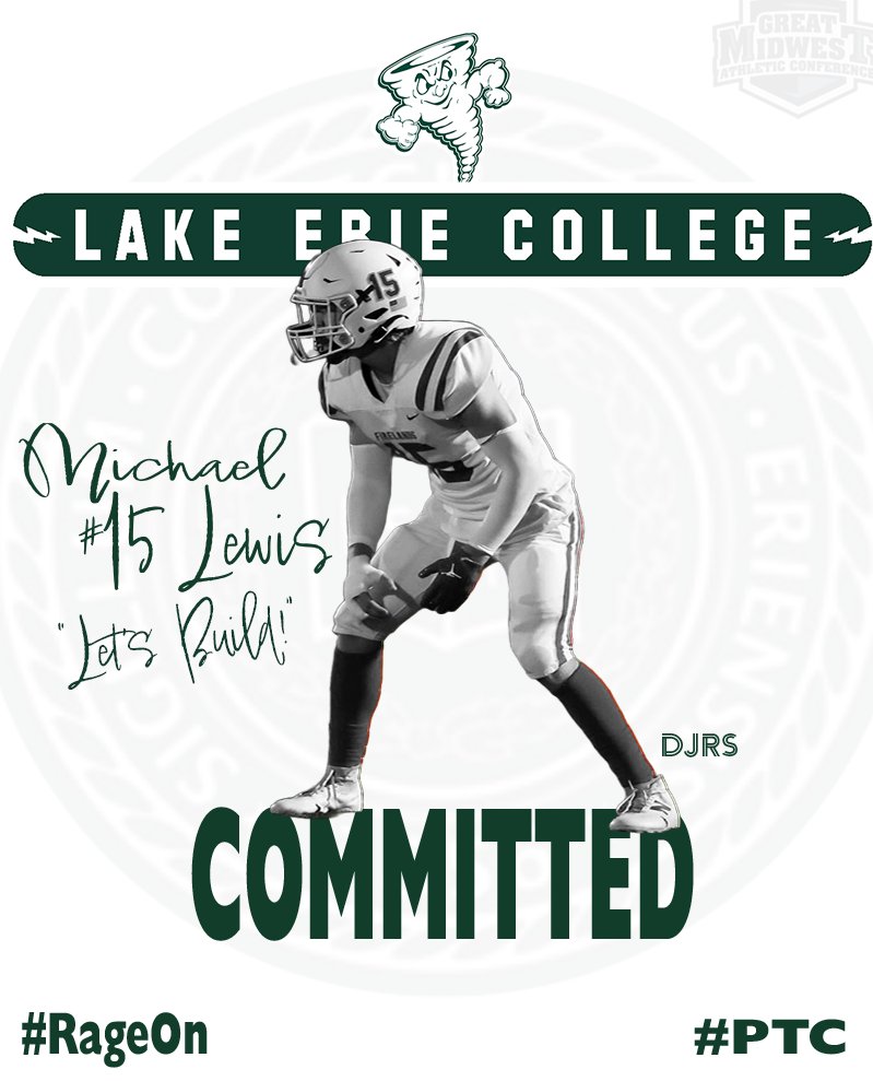 Michael_Lewis (@michael_lewis15) on Twitter photo I'm excited to announce that I am committing to Lake Erie College to continue my academic and athletic career!! Thank you to the friends, family, and coaches that supported and believed in me.
<a href="/CoachDPrice/">Dave Price</a> @coachsmith_lec <a href="/CoachCRobertson/">CJ Robertson ~ OC</a>
<a href="/Coach_Latimer/">Jackson Latimer</a> <a href="/CoachHollywood_/">Warren Saba 🦈</a> I'm excited to announce that I am committing to Lake Erie College to continue my academic and athletic career!! Thank you to the friends, family, and coaches that supported and believed in me.
<a href="/CoachDPrice/">Dave Price</a> @coachsmith_lec <a href="/CoachCRobertson/">CJ Robertson ~ OC</a>
<a href="/Coach_Latimer/">Jackson Latimer</a> <a href="/CoachHollywood_/">Warren Saba 🦈</a>