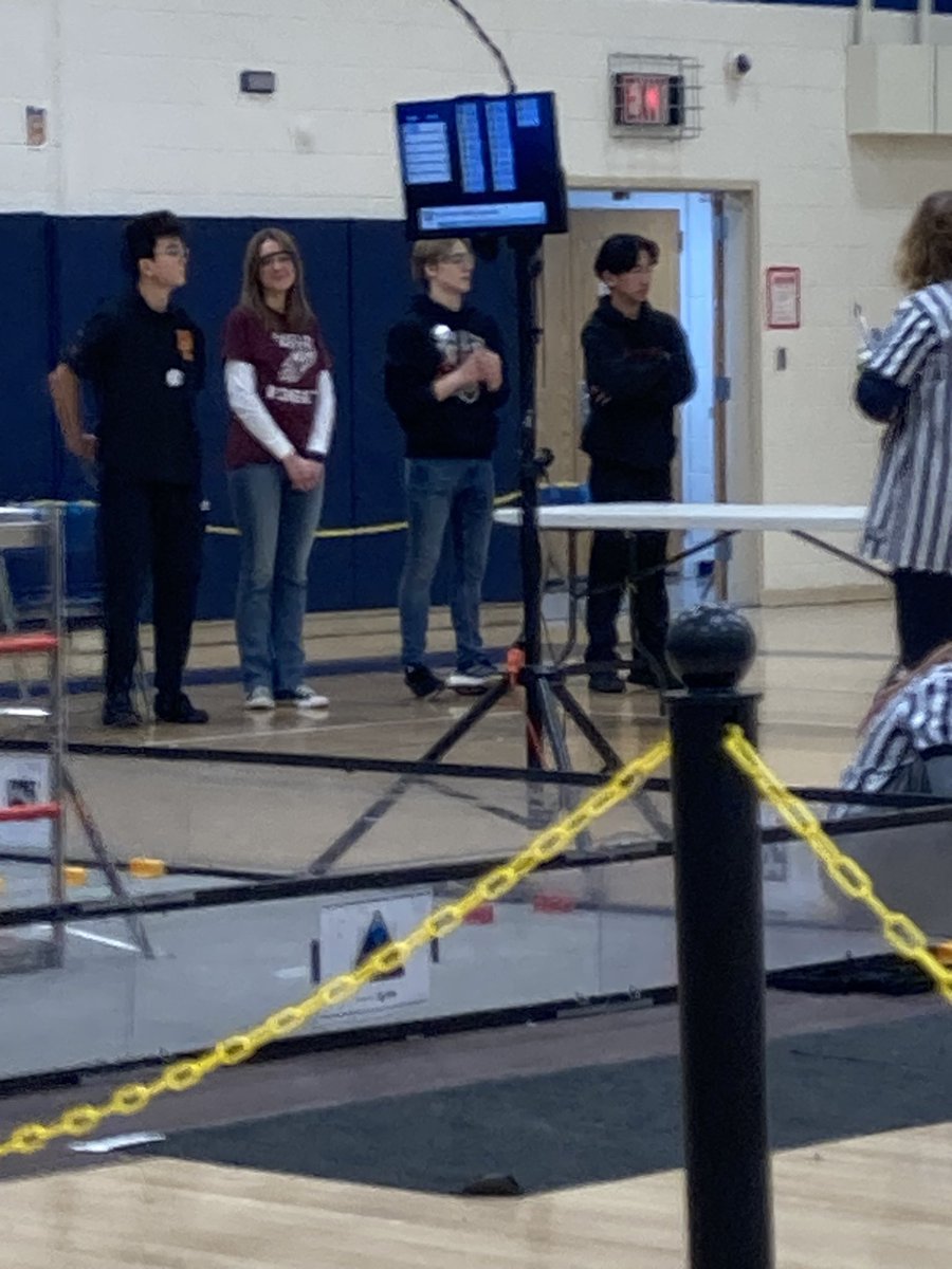 Bectobots make it to the semi final matches!! Captain NINA PODKALICKA representing!!@BectonHS