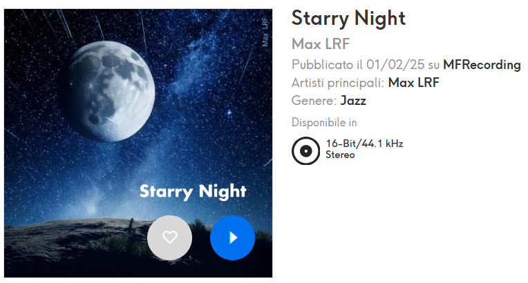 mf_recording's tweet image. Max LRF - Starry Night