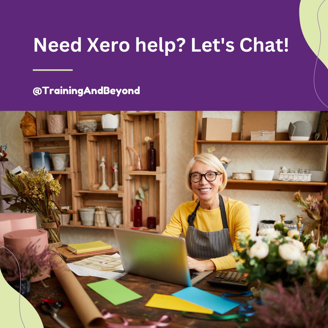 TrainingBeyond's tweet image. If you haven’t taken advantage of our offer for our Xero clients, now’s the time 👇

📩 Book your free 15-minute phone or Zoom call today: Melanie@trainingandbeyond.co.nz

#Bookkeeper #XeroTraining #Xero #SmallBusiness #SustainableBusiness