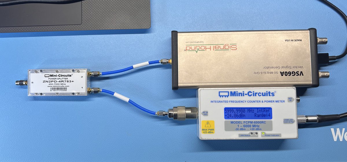 Rf Split Plan 🧵 RF basics: how to test an RF splitter/combiner, and validate the ...