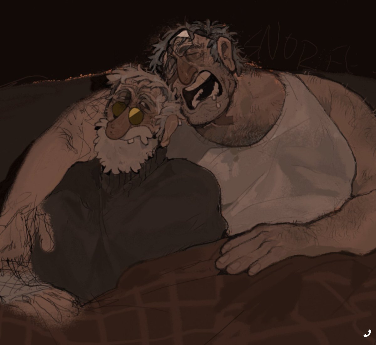 ccaprrinth's tweet image. Magma dumb I’ve been trying to practice more with fiddleford and my artsyle 
#GravityFalls #fiddlestan