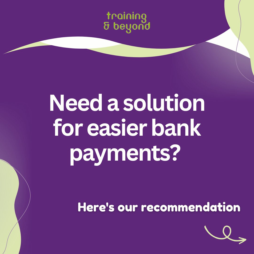 TrainingBeyond's tweet image. Need an easy bank payment solution?

At Training and Beyond we have used @GoCardless as our preferred option for many years.

Reach out to our team if you’d like to know more.

#Bookkeeper #XeroTraining #Xero #SmallBusiness #SustainableBusiness