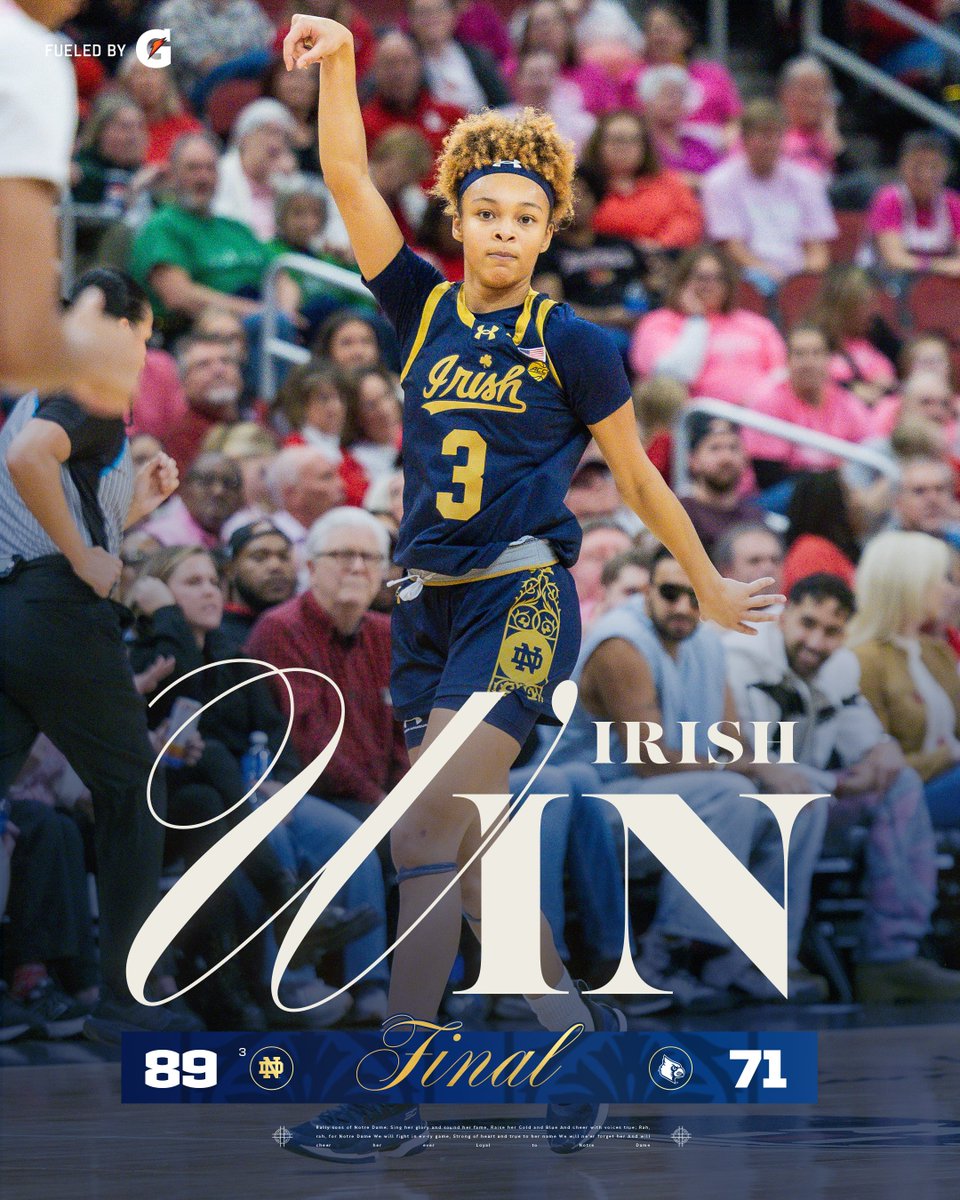 14 STRAIGHT!! STACKING DUBS!!

#GoIrish // <a href="/Gatorade/">Gatorade</a>
