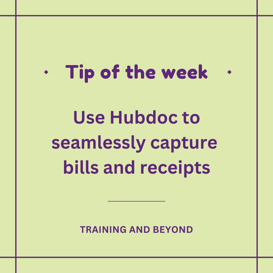 TrainingBeyond's tweet image. Managing bills and receipts can be time, but Hubdoc helps automate the process, making bookkeeping more efficient and accurate!

Reach out to our team for help getting set up. 

#Bookkeeper #XeroTraining #Xero #SmallBusiness #SustainableBusiness