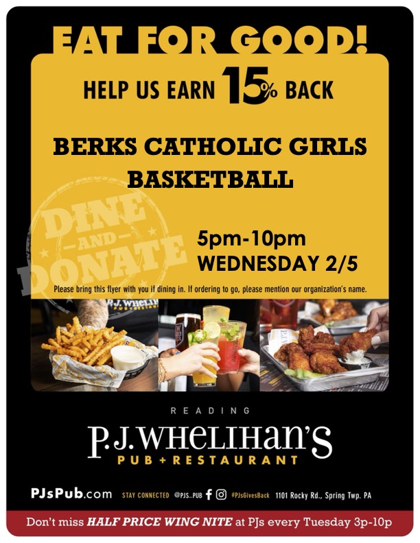 Help support the Berks Catholic Girls Basketball Team!