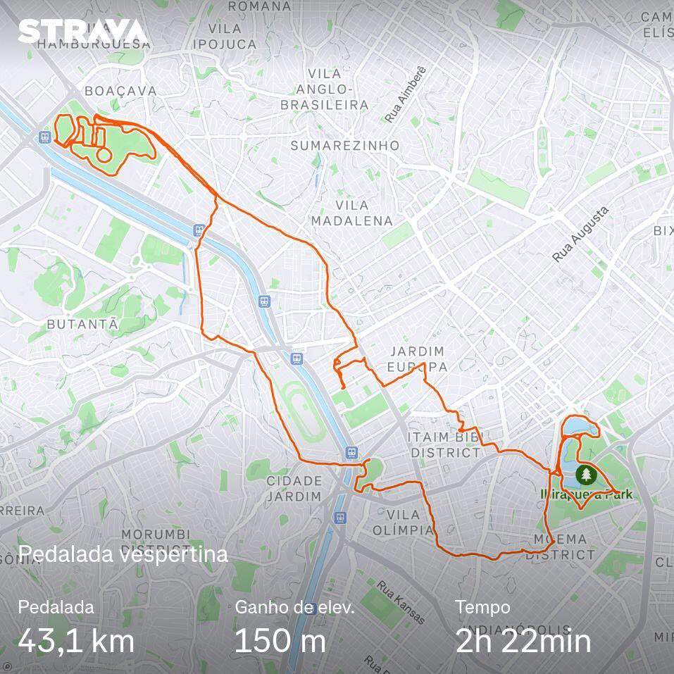 alanrapp's tweet image. Confira minha pedalada no Strava.
strava.app.link/VzSrilhpFQb #43K #Bike #Pedal #Sunday #Sampa