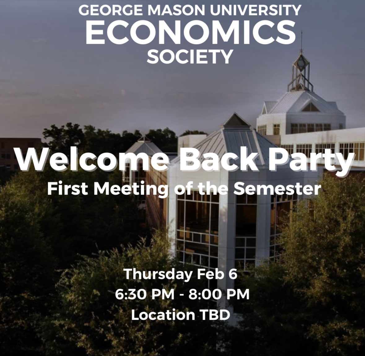 The Economics Society at George Mason University tweet media