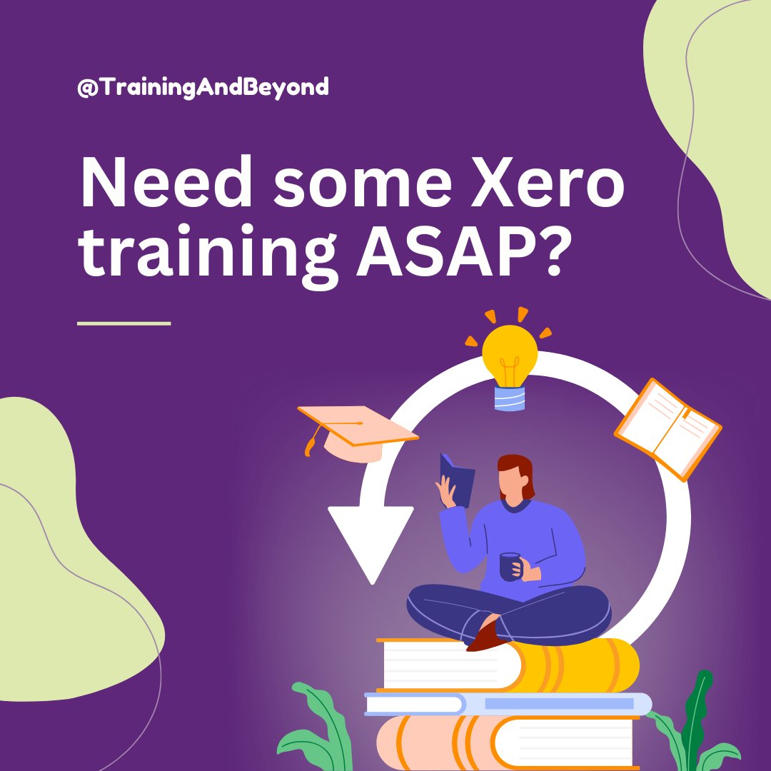 TrainingBeyond's tweet image. Need some Xero training ASAP?!

We’ve got you covered with our ready-to-go Xero Training that takes you from basic set-up to learning advanced features.

Sign up now: trainingandbeyond.co.nz/xero-training-…

#Bookkeeper #XeroTraining #Xero #SmallBusiness #SustainableBusiness