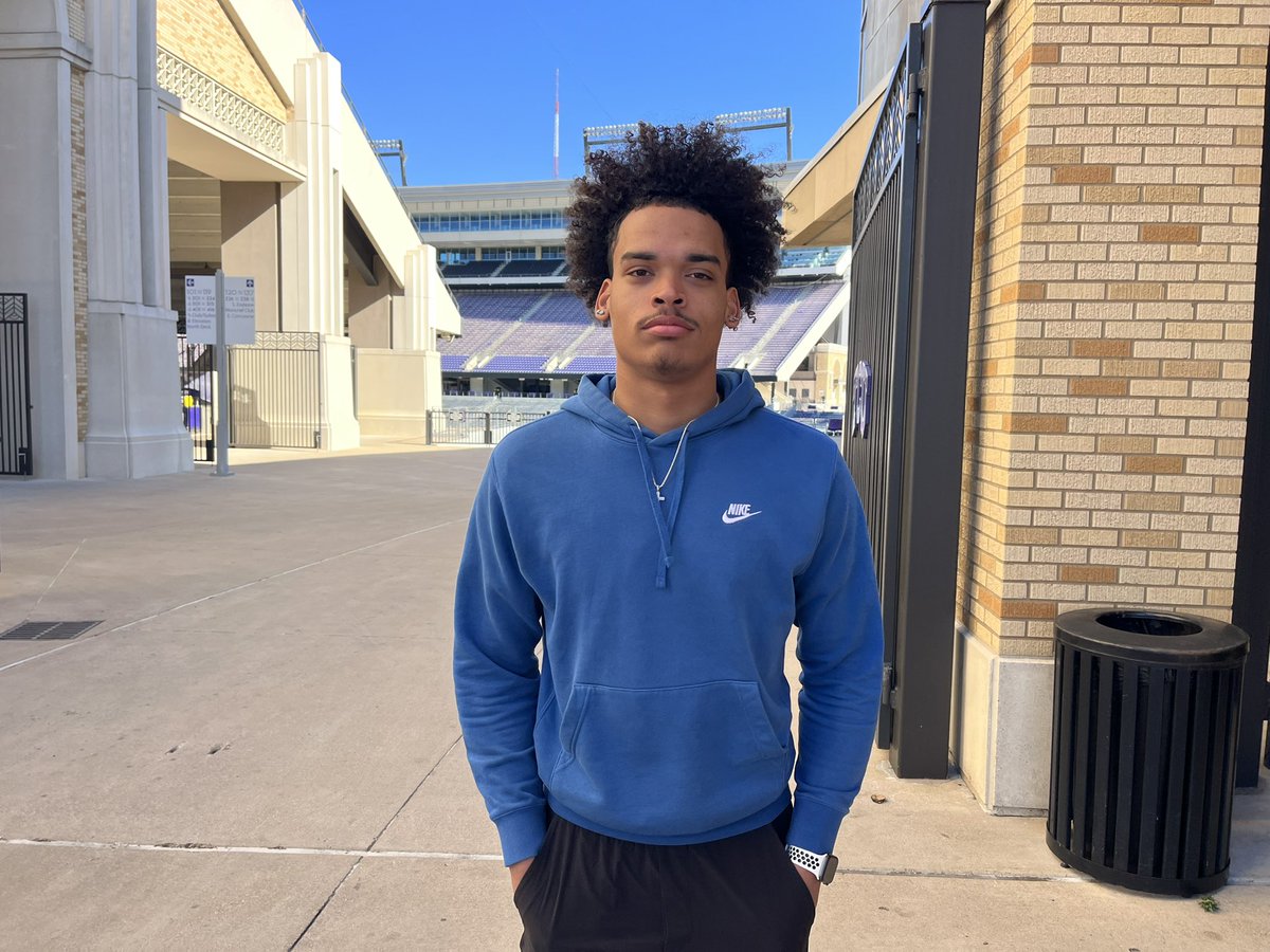 JClarkHFB247's tweet photo. Tulsa Union DB @Daijon_Gaines14 is another talented prospect that made it to #TCU today for Top Target Day https://t.co/teW4YSadz4