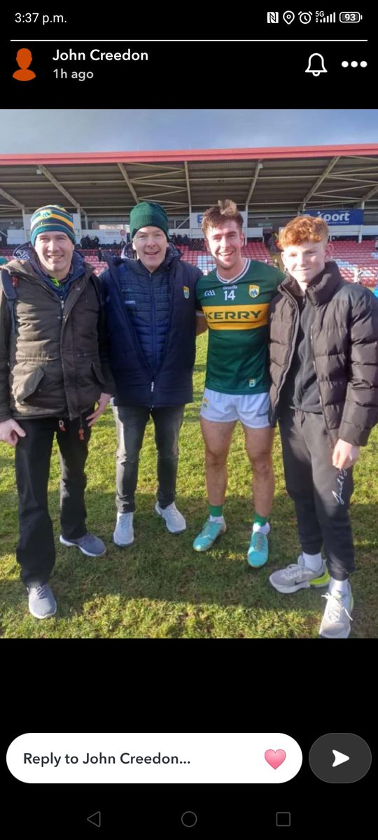 johnptop's tweet image. Some Finish to that game today in Derry Thanks to this Man Donal Down 🙏🏻 @AdamMoynihan @Kerry_Official @terracetalkrk @BrosnanLiam @Slyone1069