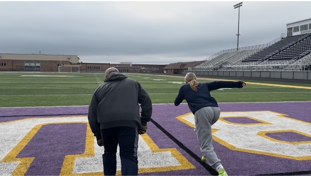 Super Grateful for my dad's support w/my Sunday workout.  After my light 3 mile run, we went to the field and he helped pace my field sprints and assisted me while I worked on ball skills and shooting.