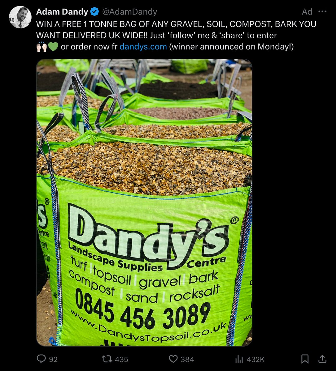 foxhandybread's tweet image. After systematically blocking every single ad on here I have finally started to see the relevant ones @AdamDandy