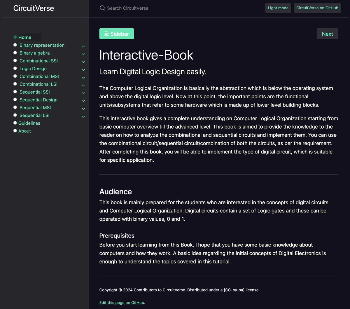 vivekgalatage's tweet image. I came across @CircuitVerse while preparing for a logic design discussion with a few students.  I was amazed at how well this app has been designed and how it has all the required details to get you started (including tutorials, documentation, and a learning book).

This is…