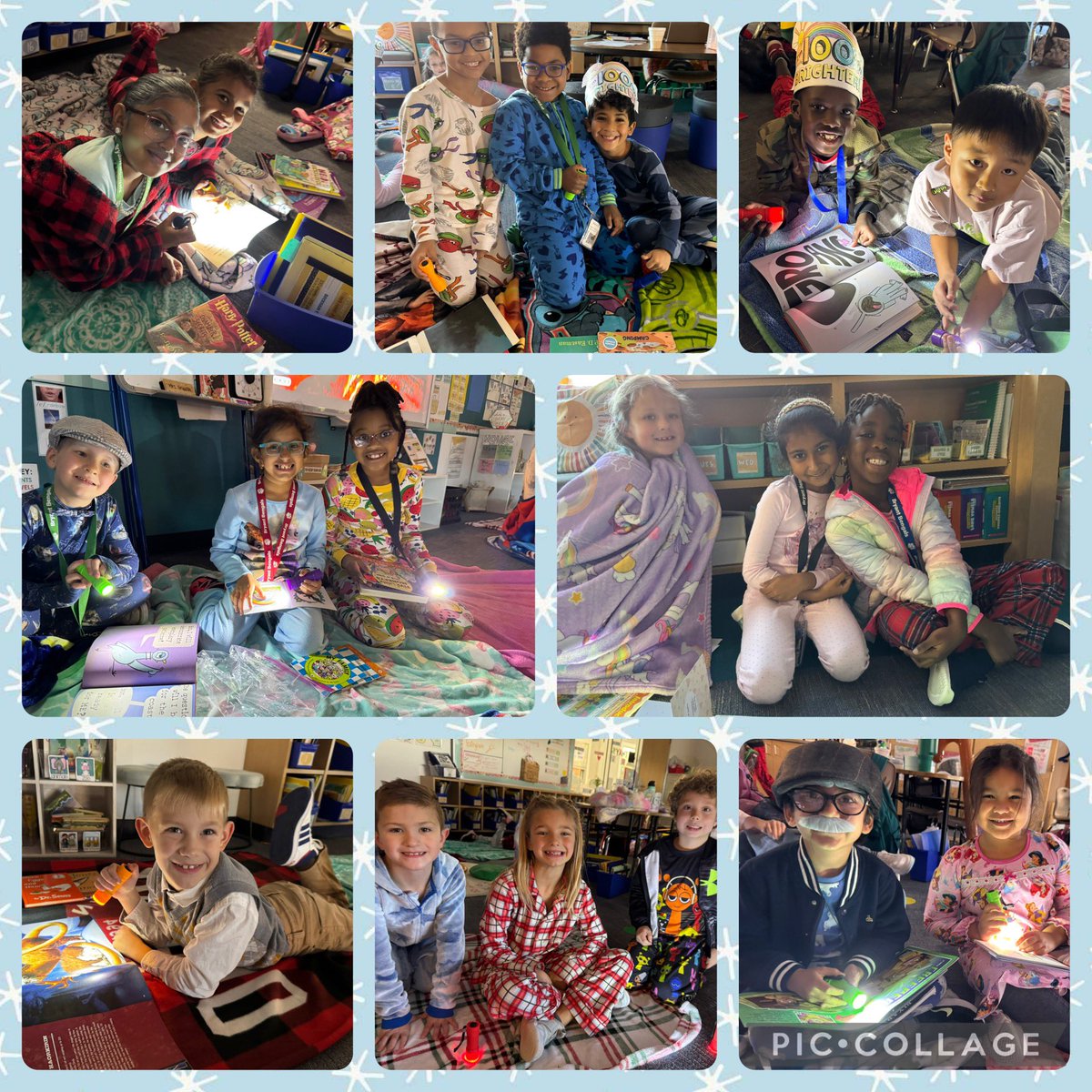 MrsGriffith_BES's tweet photo. Snuggle Up and Read Day!!❄️📖📚 #bengalpride https://t.co/tnRggczD07