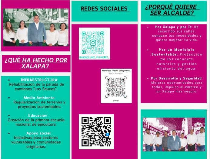 devozenvozmx's tweet photo. 🌟 ¡Xalapa merece un cambio y tú puedes hacerlo posible! 🌟

Paco Villagómez ha dado un paso valiente al registrarse como candidato independiente para la alcaldía de Xalapa. 💪 Sin compromisos con partidos, sin acuerdos a puerta cerrada… solo con la gente y para la gente. https://t.co/YBI57p6xZ5