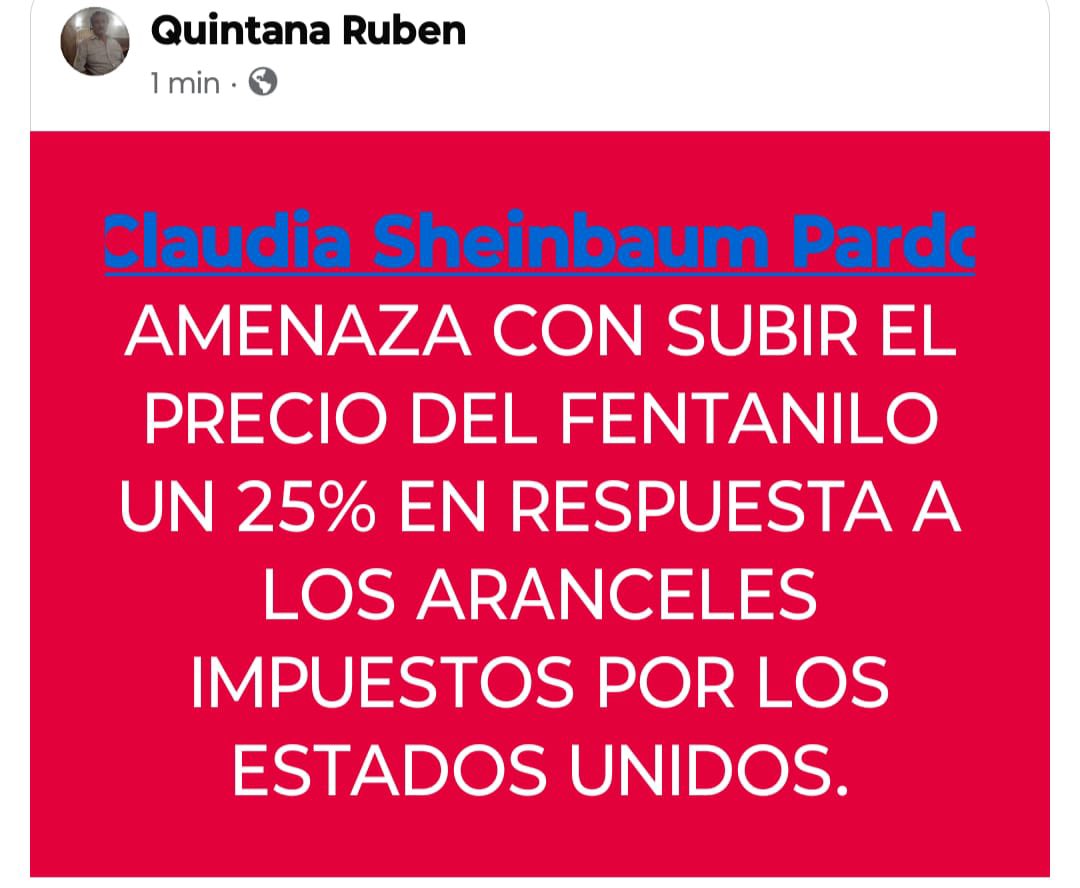 Información exclusiva de mi estimado <a href="/QuintanaRuben4/">Rubén Portillo PROTESTO LO NECESARIO</a>
