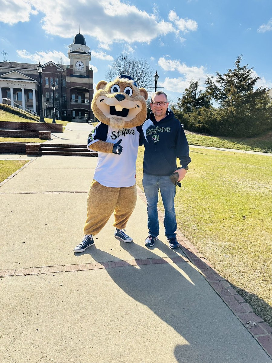 kvleftwich's tweet image. Happy Groundhog Day @chopperstripers Welcome to @cityofduluthga