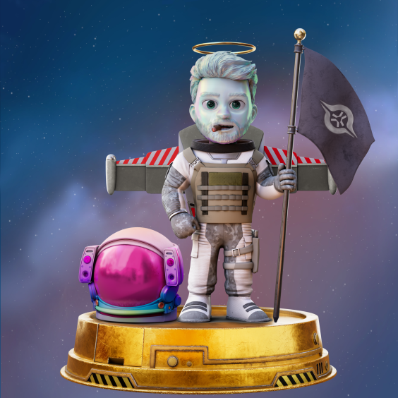 PopAnri's tweet photo. Minted my @Abstronauts ✳️💚

They look great! Cigar one got a real attitude problem... lol https://t.co/EpxdGKLixL