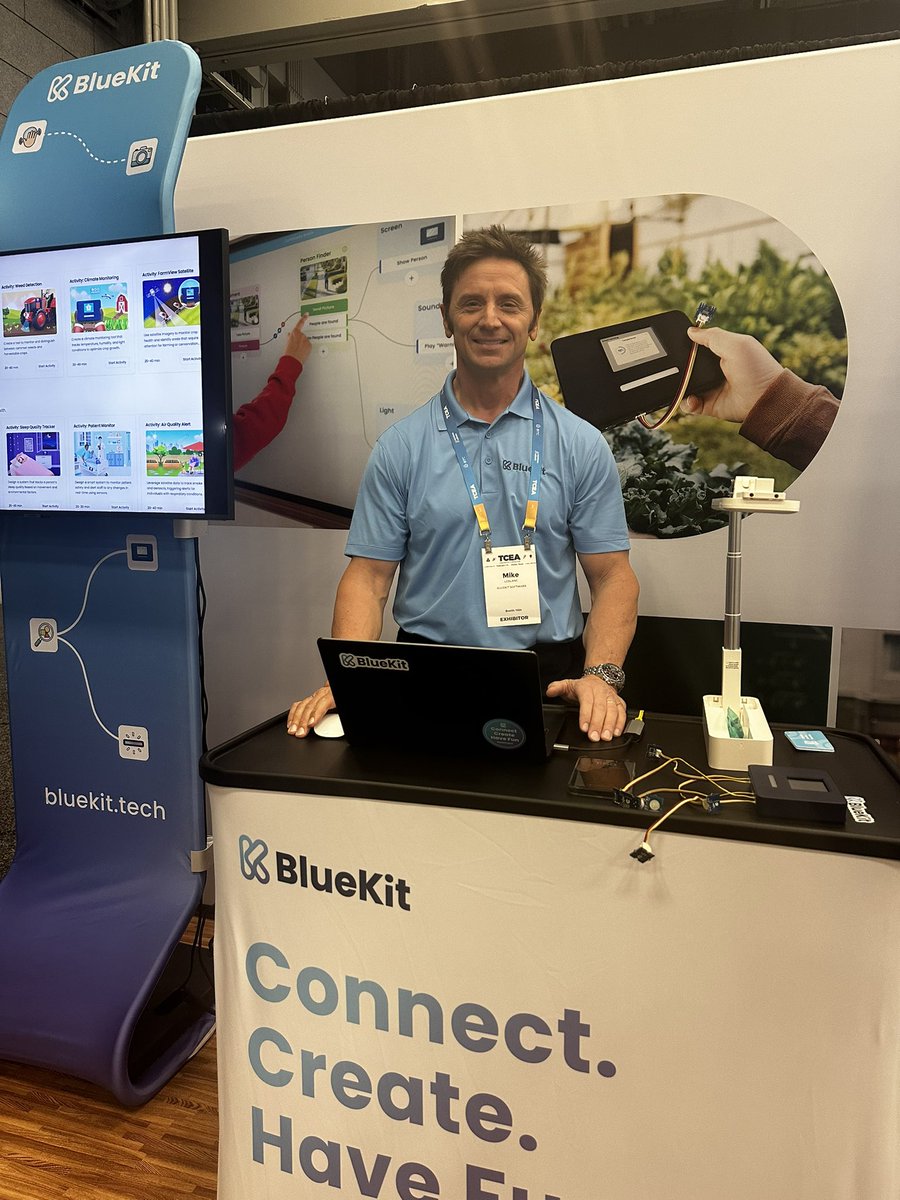 Our demo is starting now at booth 1354!! Come see what we offer for technology education AND get entered to win a free BlueKit!
#TCEA #TCEA2025
