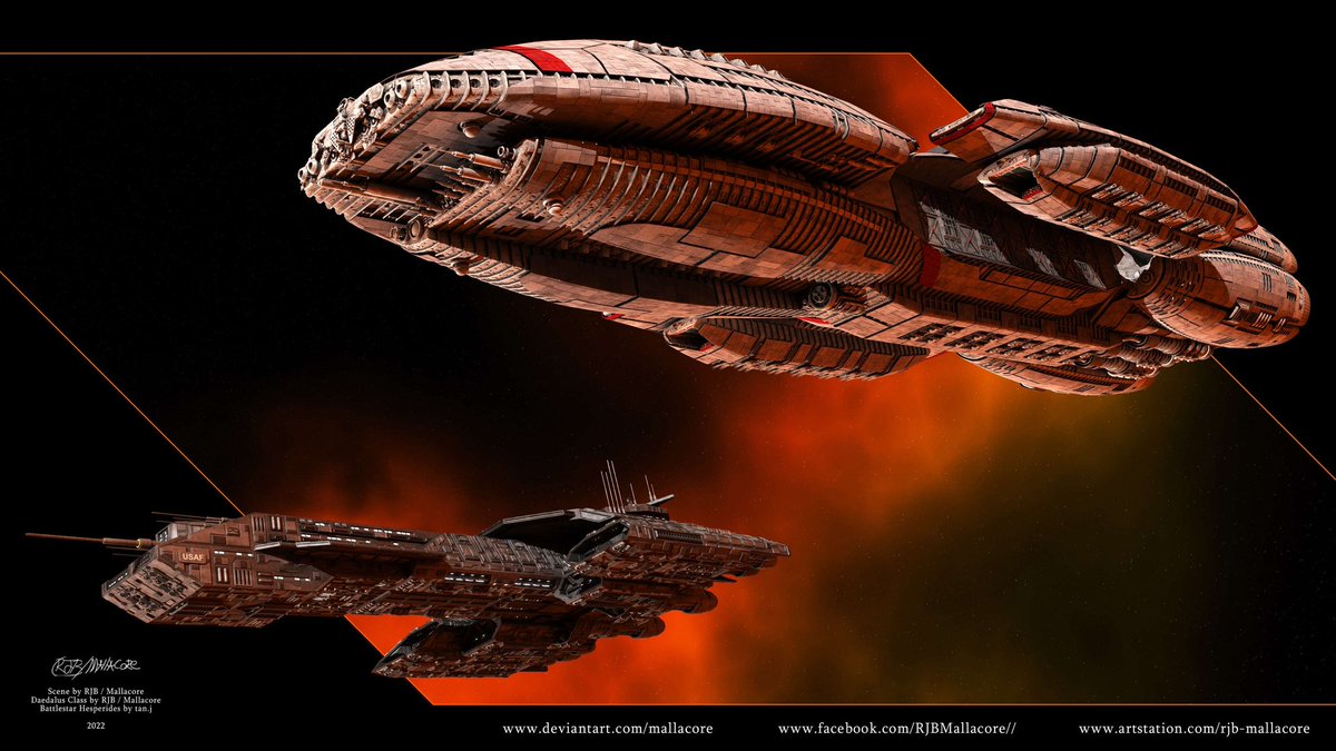 RJB_Mallacore's tweet image. If you could have any sci-fi crossover what would it be?
Enjoy.
#scifi #scifiart