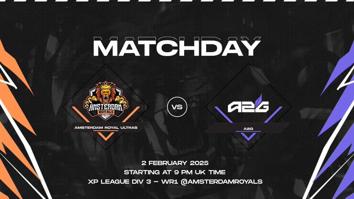 ⚔️MATCHDAY⚔️

@XP_Europe WR1 DIV 3

AR ULTRAS🆚@teama2g

⏰9PM UK