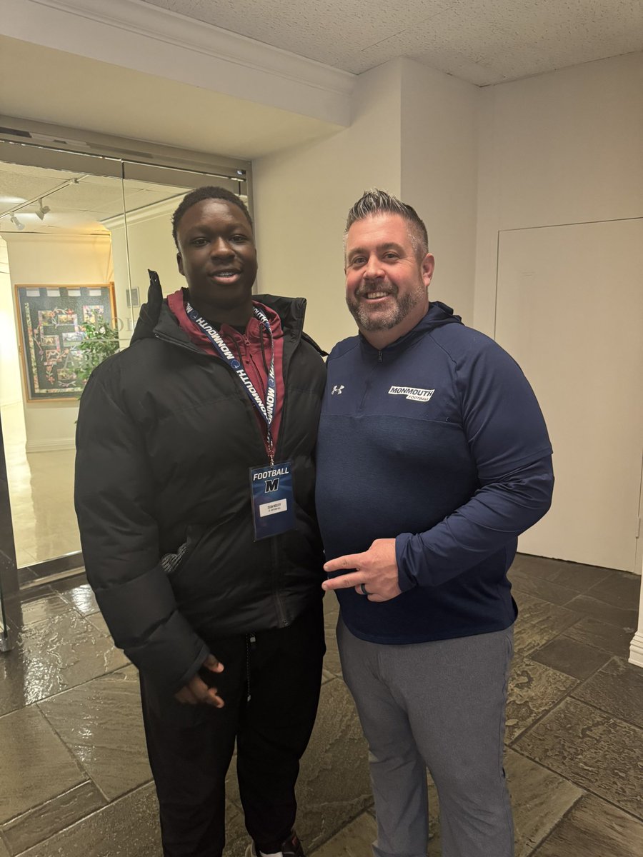 Sean Molley C/O 2026 ⭐️✝️ (@0_seann) on Twitter photo Enjoyed learning about Monmouth today, thank you <a href="/CoachBGabriel/">CoachBrianGabriel</a> <a href="/CoachJeffGallo/">Coach Jeff Gallo</a> <a href="/JimRobertsonQB/">Coach Robertson</a> <a href="/CoachDennisLong/">Dennis Long</a> !! Enjoyed learning about Monmouth today, thank you <a href="/CoachBGabriel/">CoachBrianGabriel</a> <a href="/CoachJeffGallo/">Coach Jeff Gallo</a> <a href="/JimRobertsonQB/">Coach Robertson</a> <a href="/CoachDennisLong/">Dennis Long</a> !!