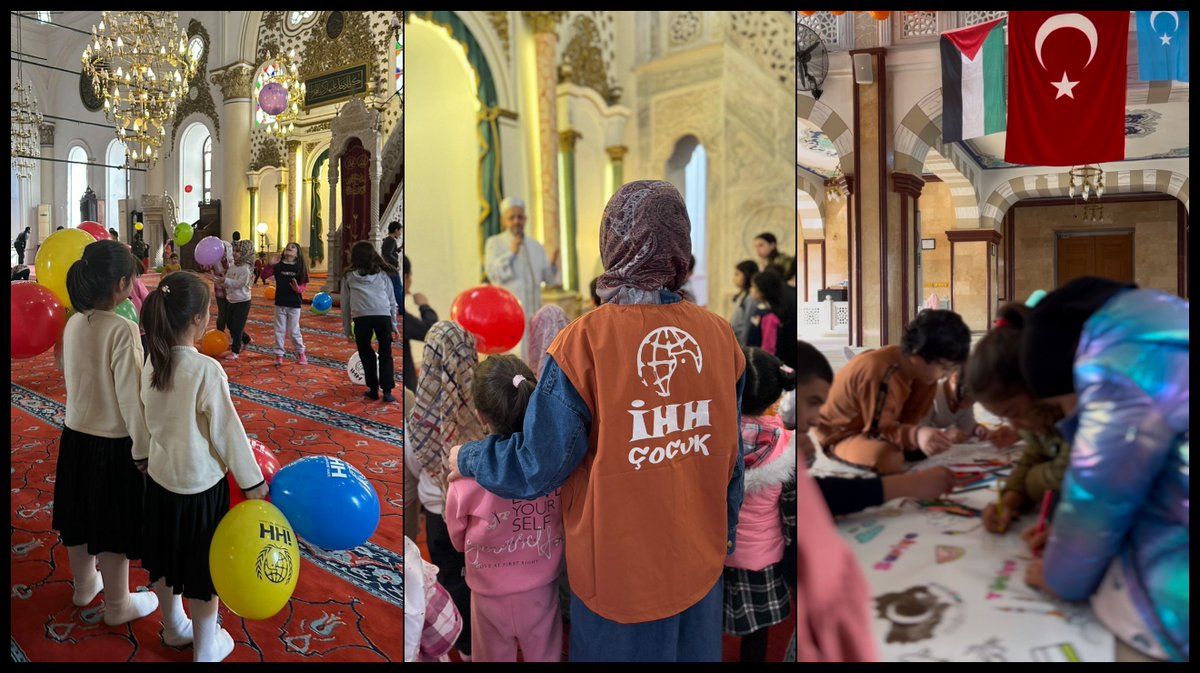egemanset's tweet photo. İZMİR GENÇ İHH'DAN ANLAMLI BİR ETKİNLİK: KARDEŞLİK COĞRAFYASI CAMİ BULUŞMASI
İzmir Genç İHH tarafından Filistin, Suriye ve Doğu Türkistan’daki mazlum çocuklara destek için ‘Kardeşlik Coğrafyası Cami Buluşması’ etkinliği düzenlendi.
@ihhgenc 
https://t.co/ZZchXmvboU https://t.co/3I1W9KMzCg