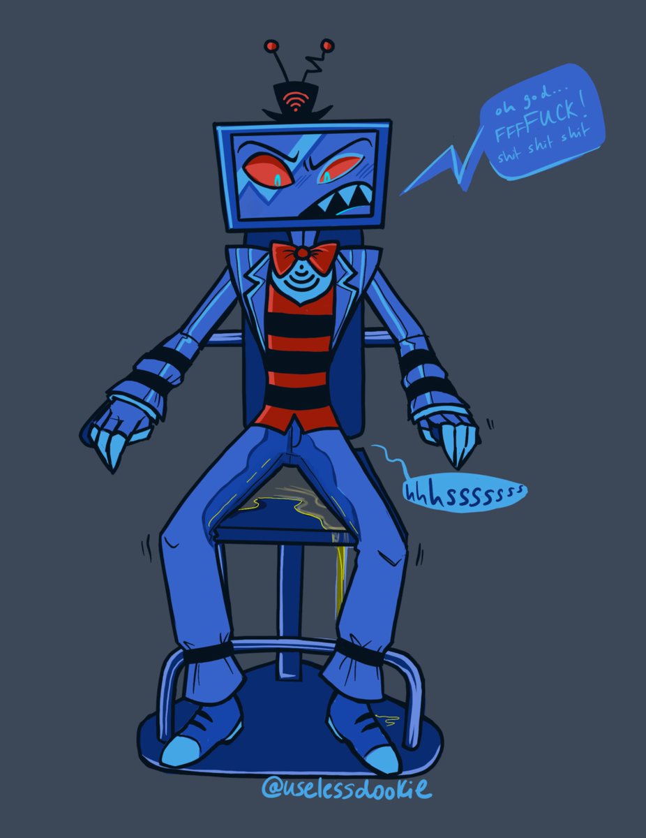 uselessdookie's tweet photo. Day 1: trapped #voxomoweek https://t.co/PMXhzg4Cel