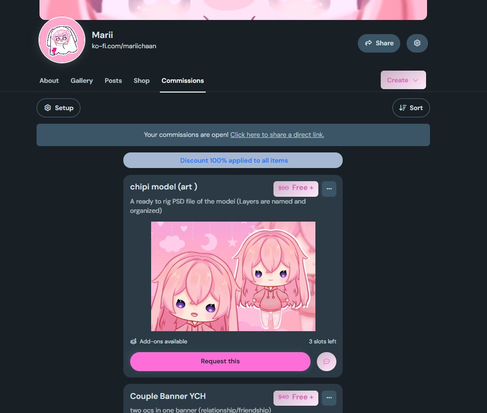 Marii-chaan 🩷chipi artrist🩷 tweet media