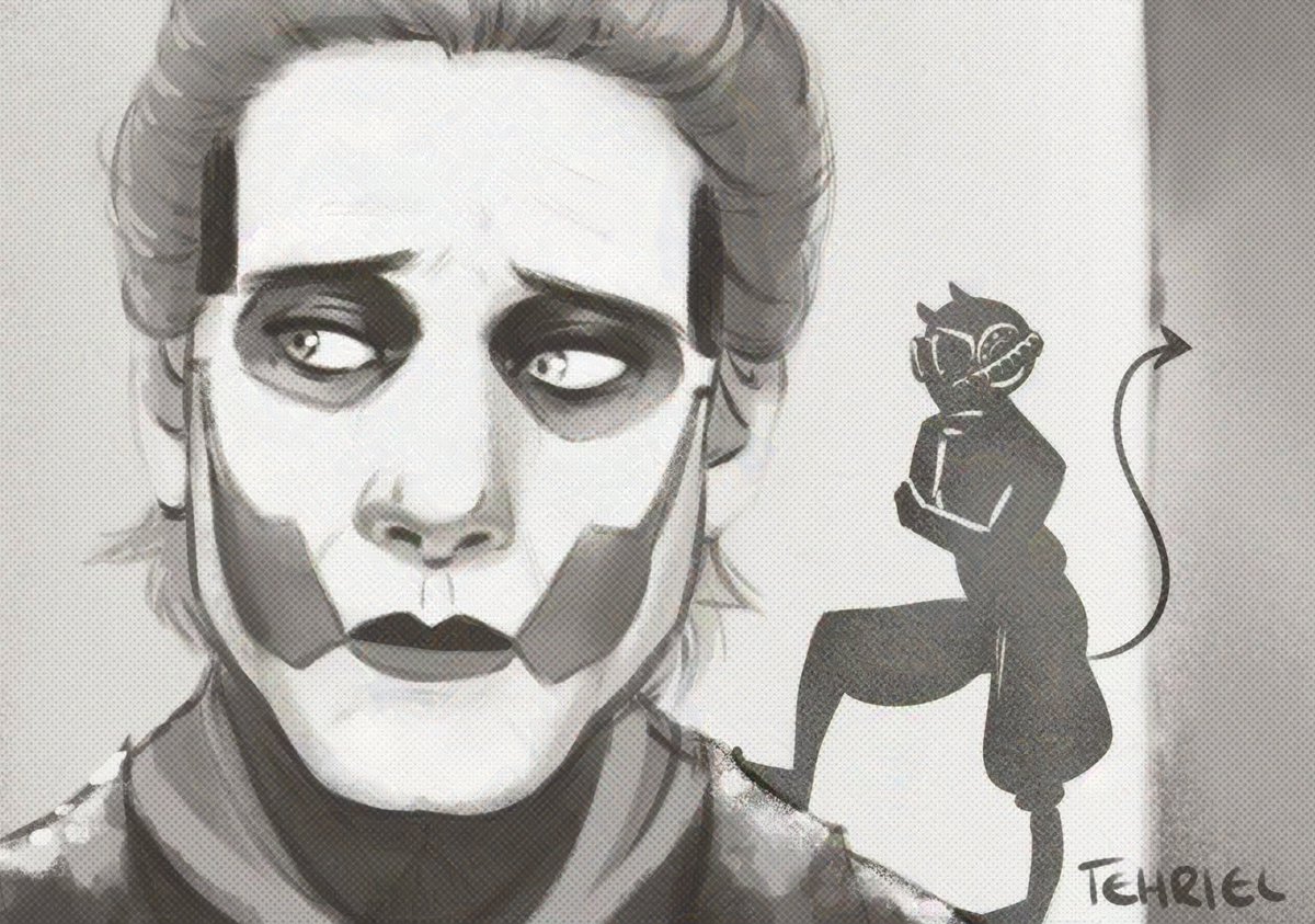 Tehriel_'s tweet photo. Silent movie Papa Copia~ https://t.co/IV58sQHmhM