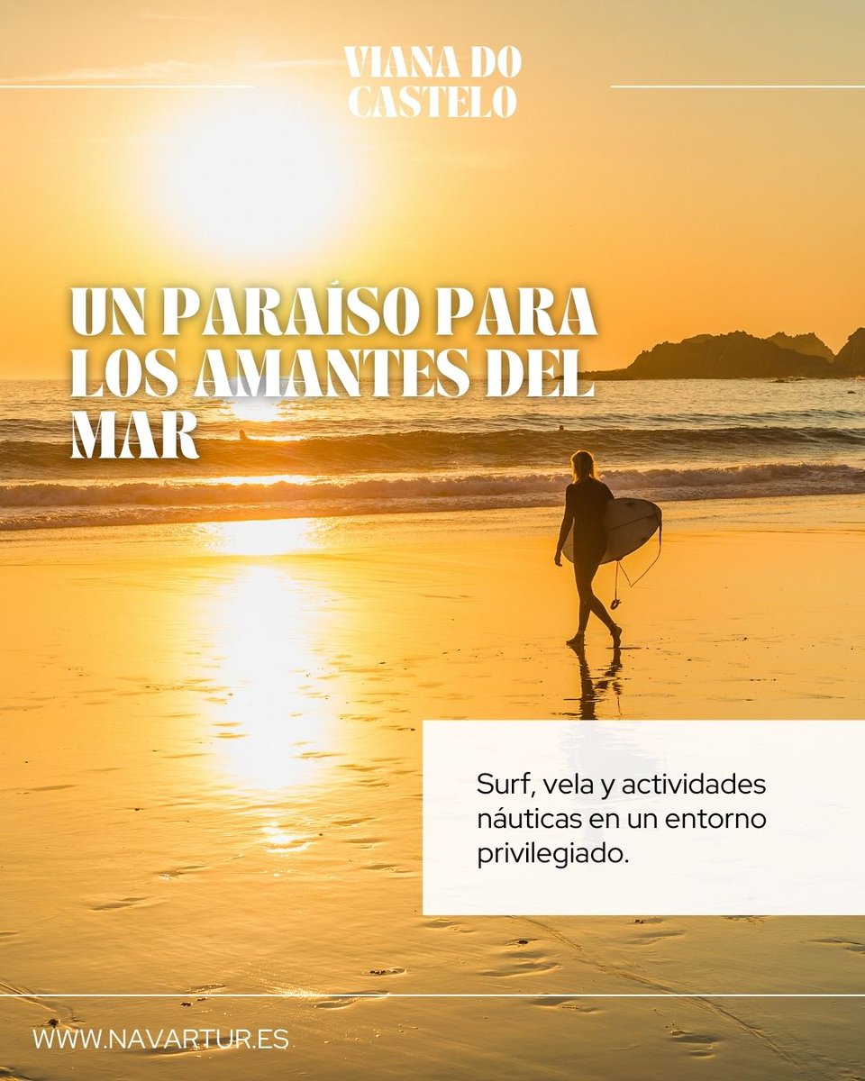 🏰 Viana do Castelo: cultura, mar y naturaleza
Capital de la Cultura 2025, cuna de tradiciones y un paraíso para los amantes del mar y la aventura.

¿Lo descubrimos?
📅 21-23 feb | #Navartur2025
📍 Baluarte, Pamplona
🎟️ Entrada GRATIS → navartur.es/entradas-e-ins…
 #VianaDoCastelo