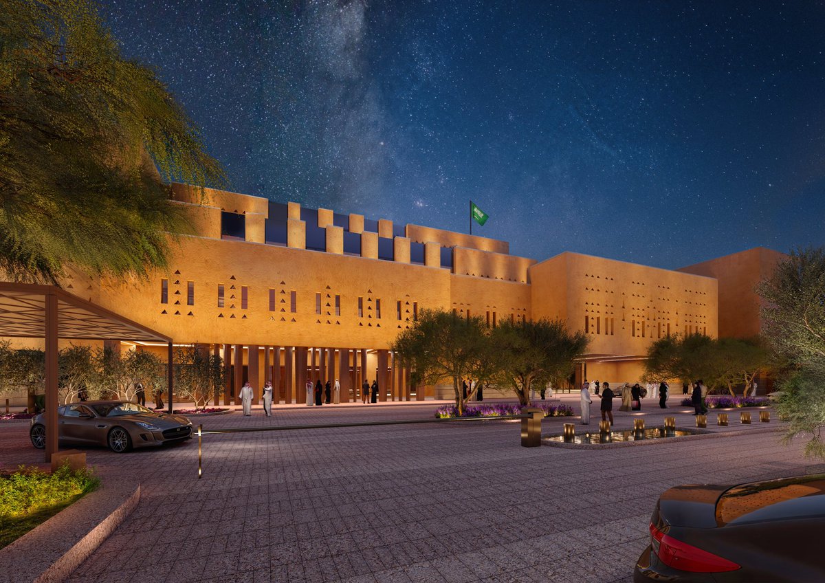 AddadRuh's tweet image. أعلنت حرم سمو ولي العهد، إطلاق برامج متحف مسك للتراث #آسان، المقرر افتتاحه في غضون السنوات القادمة في #الدرعية والذي يمتد على مساحة 40 ألف م² و يهدف إلى صون التراث السعودي، من خلال عرض مجموعات واسعة من القطع والمقتنيات التراثية المحلية في معارض تفاعلية ومساحات ملهمة