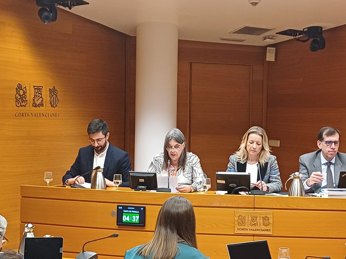 La secretaria gral de <a href="/SATSE_CV/">SATSE Comunidad Valenciana</a>, María Luz Gascó, comparece en la Comisión de Sanidad de <a href="/CortesValencia/">Cortes Valencianas</a> para presentar
 enmiendas al proyecto de Ley  derivado del Decreto Ley 14/24 de medidas extraordinarias sobre personal del SVS y de organización de servicios sanitarios