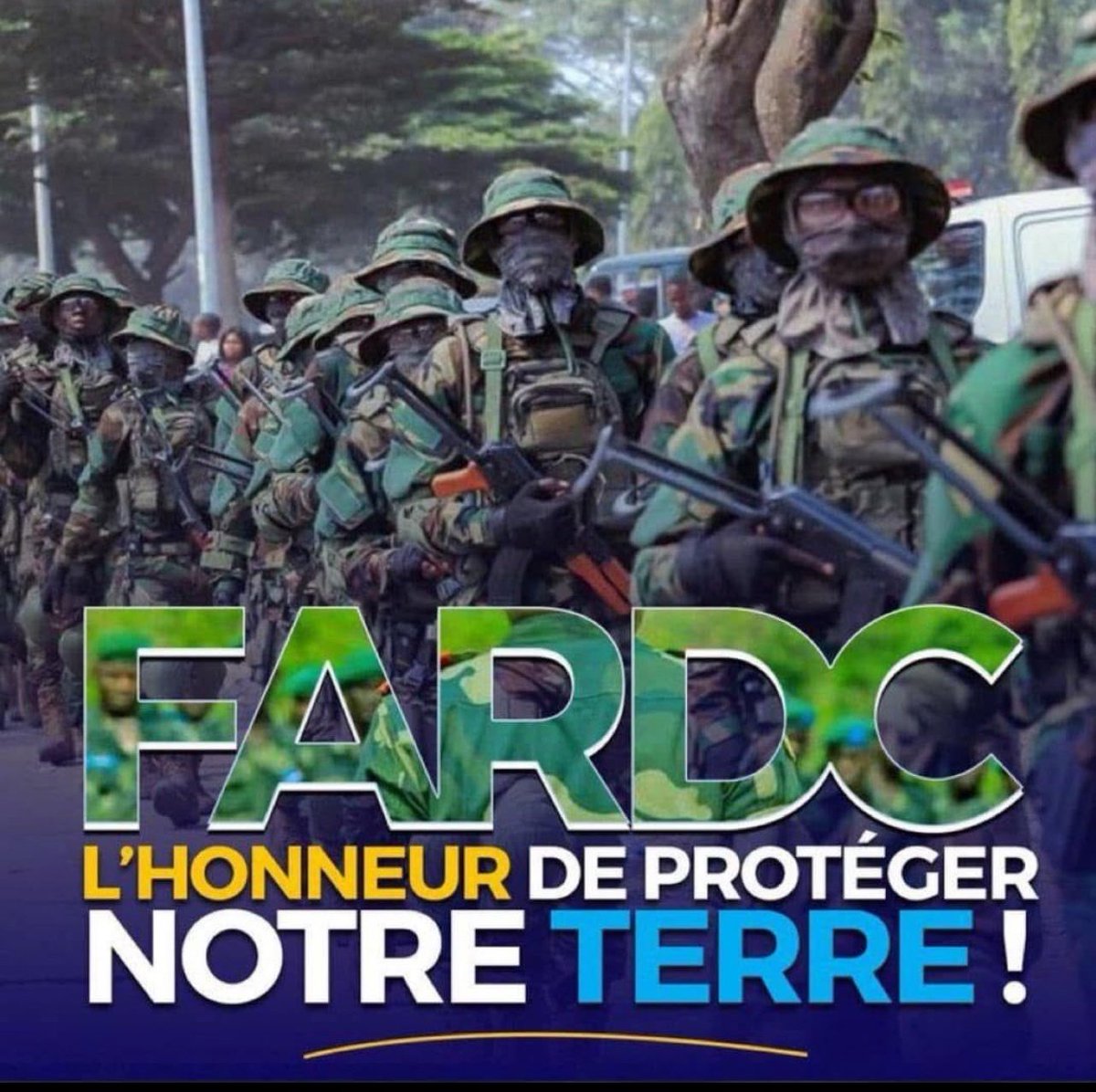 EUSTACHE-FABRICE BELANGA (@fabricebelanga) on Twitter photo #RDC🇨🇩: Nous allons gagner cette guerre injuste imposée par la Communauté Internationale via le Rwanda par son chef terroriste criminel <a href="/PaulKagame/">Paul Kagame</a> , exécuté par RDF-M23 au supplétif <a href="/AfcCongo/">AFC | Alliance Fleuve Congo</a> , on ne menace pas la République.
SEM, <a href="/Fatshi20/">Fatshi Président</a> , nous soutenons la République 🇨🇩. #RDC🇨🇩: Nous allons gagner cette guerre injuste imposée par la Communauté Internationale via le Rwanda par son chef terroriste criminel <a href="/PaulKagame/">Paul Kagame</a> , exécuté par RDF-M23 au supplétif <a href="/AfcCongo/">AFC | Alliance Fleuve Congo</a> , on ne menace pas la République.
SEM, <a href="/Fatshi20/">Fatshi Président</a> , nous soutenons la République 🇨🇩.