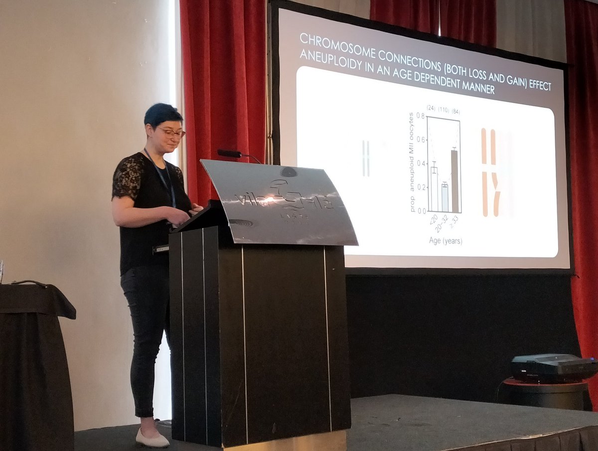 👇 insights into the long-lasting relationship between aneuploidies and age by Jennifer Gruhn #EOW2025