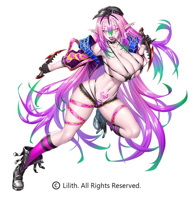 対魔忍RPG にて開催中のガチャに、原画を担当させていただきました(HR魔性)バルブルバルが登場しております!宜しくお願いします! https://t.co/mfZsQmPcQw 