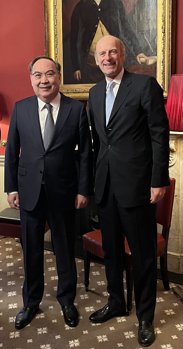 Rupert Goodman, Chairman of BKS, meets His Excellency Erzhan Kazykhanov, Special Envoy to the President of Kazakhstan