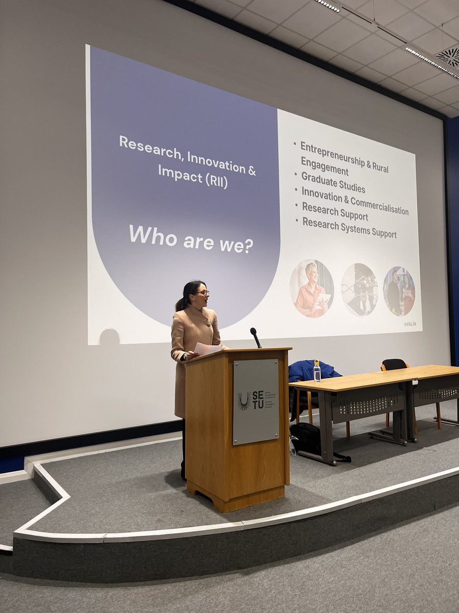 It’s wonderful to be part of the line up for the Opening Session of #research week <a href="/SETU_Research/">SETU_Research, Innovation and Impact</a> with <a href="/mcvanhout/">Professor Marie Claire Van Hout</a> speaking about the importance of #impact during her welcome address