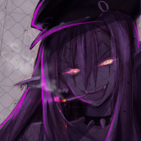 バルバルバル…(あまり描いていないタイプのキャラで面白かったです) 