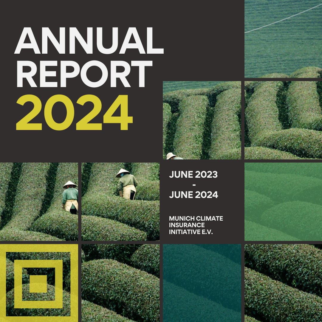 📢MCII’s 2024 Annual Report is out!

Explore key advancements in climate risk financing, innovative insurance solutions, and real-world impact🌍

📖 Read now: tinyurl.com/r9s93tzk 
#ClimateResilience #MCII