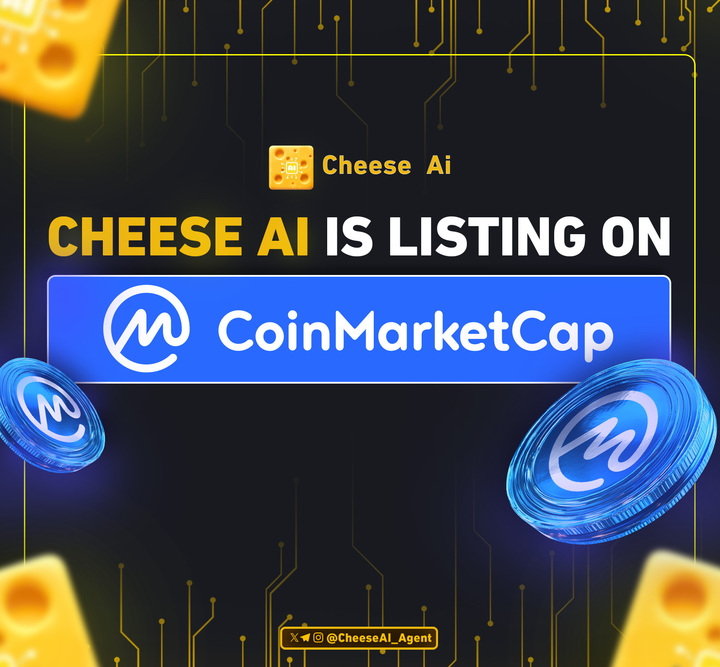 CheeseAI_Agent's tweet image. 🚀 Big News: CheeseAI Application Submitted to CMC! 🎉

✅ Request ID: 1073613

⏳ Expected Listing on CoinMarketCap Within 24 Hours!

🔥 Massive marketing efforts are in underway—stay tuned for more updates and exciting milestones ahead! 🚀

#CheeseAI #CMC #AIAgent #BNBChain…
