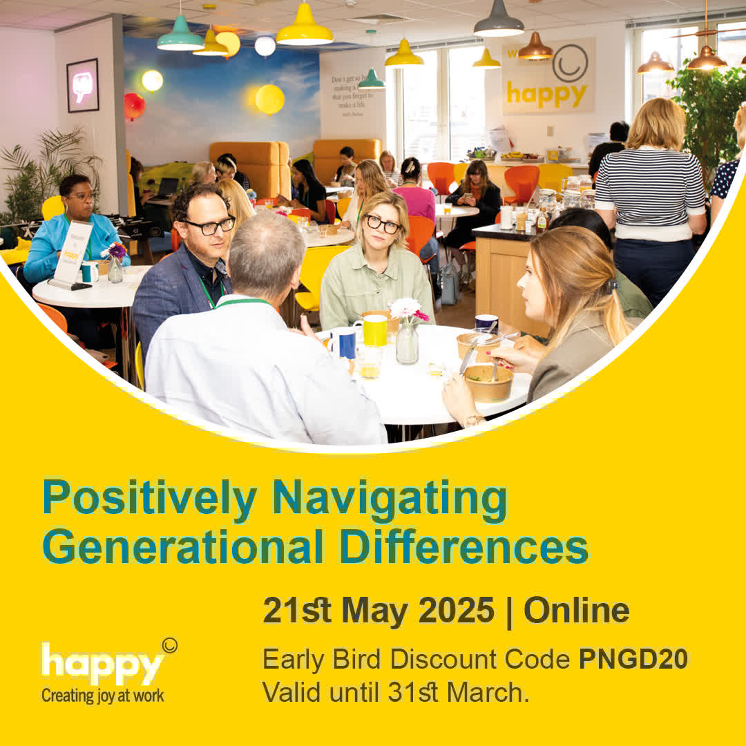 Want to help multi-generational teams thrive in the workplace? Our Positively Navigating Generational Differences in the Workplace half-day workshop is aimed at managers and leaders - use our Early Bird code PNGD20 before 31st March for a discount.

bit.ly/4gIYw7J
