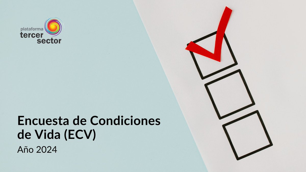 🔴 El porcentaje de población en riesgo de #pobreza o exclusión social baja, pero sigue afectando a 1 de cada 4 habitantes.

El <a href="/es_INE/">INE España</a> ha publicado los resultados de la Encuesta de Condiciones de Vida 2024.  

#ECV2024 ⤵️ 

plataformatercersector.es/el-porcentaje-…