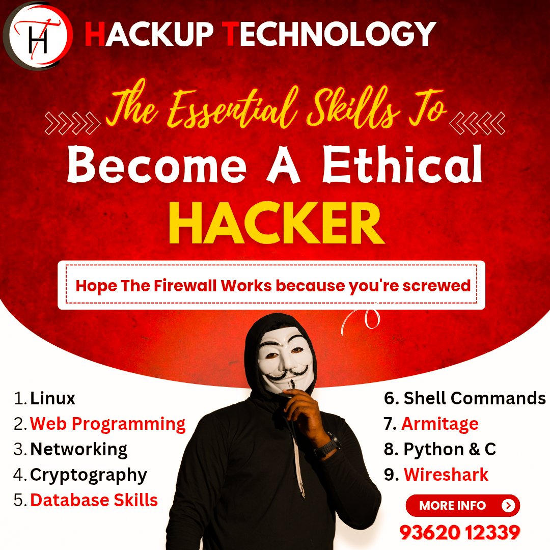 HackupTech's tweet image. 🚀 Hackup Technology – Your Cybersecurity Partner! 🔥
#EthicalHacking #CyberSecurity #HackupTechnology #BugBounty #Pentesting #VAPT #SOC #CyberAwareness #CybersecurityTraining #AIinCybersecurity #HackTheFuture #CyberSecIndia #Linux #Networking #Coding #TechEducation #IT