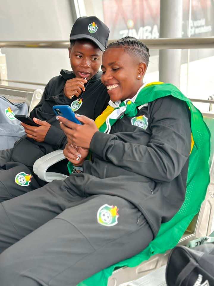HMetro_'s tweet image. All The Best Girls ✈️

Mighty Warriors off to Angola for the 2026 #AWCON qualifier set for February 20 in Luanda.

📸: @online_zifa 
 
#hmetro